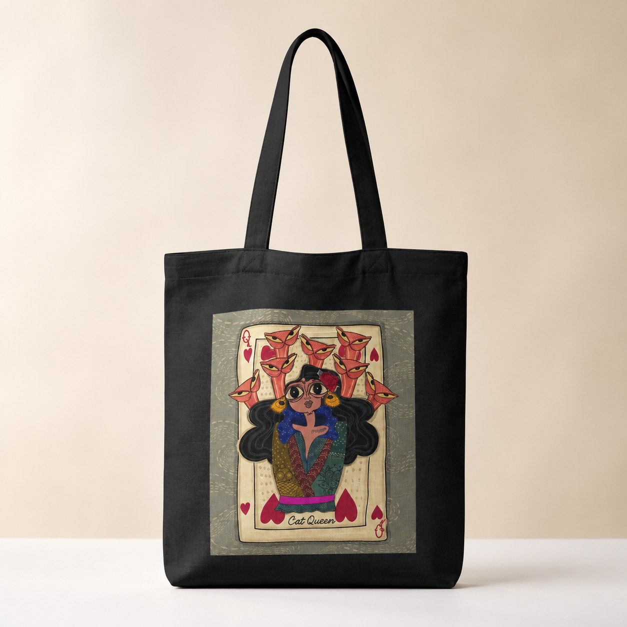 The Queen of Purrs Tote