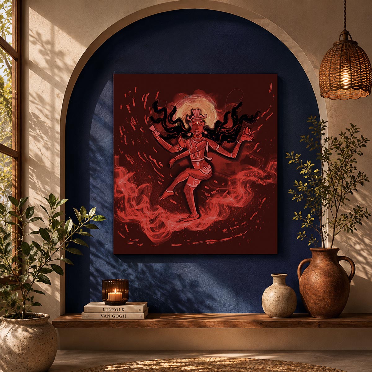 Tandav in Crimson