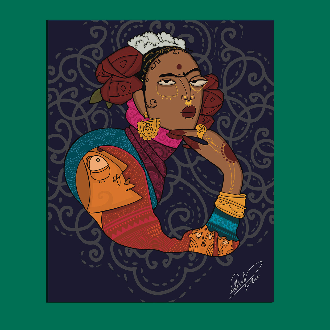 Frida goes Indian