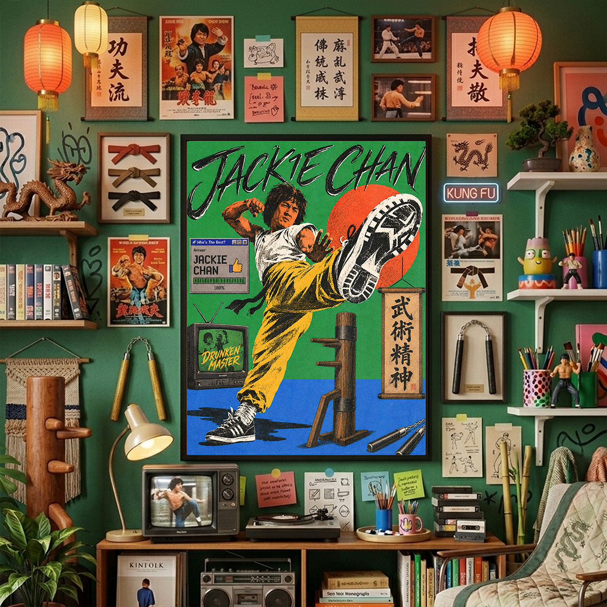 Drunken Master Pop Art