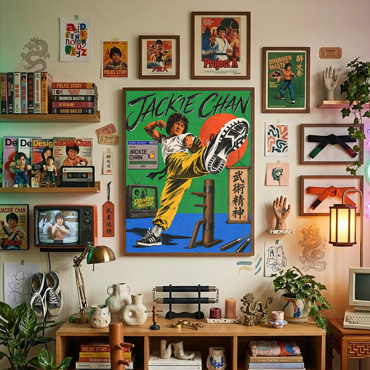 Drunken Master Pop Art