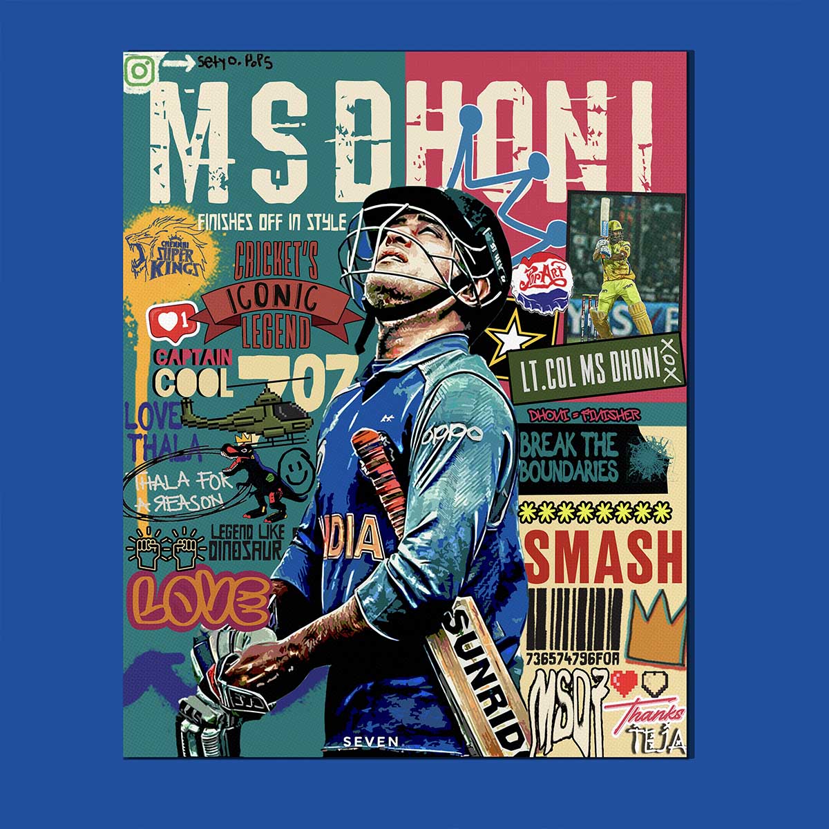 Captain Cool Pop Art